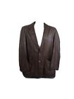 Scully Leatherwear California Mens Vintage Leather Jacket Brown Western Size 44