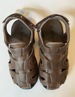 NWT Carters Size 12 Vasco Boys Sandal Kids Brown Fisherman Sandals Shoes
