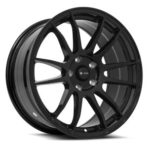 New ListingVors TR10 18x9.5 5x114.3 35 Black Wheels(4) 73.1 18