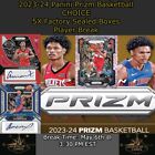 Oscar Tshiebwe - 2023-24 Panini Prizm Choice Basketball 5X Box BREAK #1