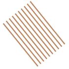 10 Pcs Pure Copper Round Rod 4 Inch Length Bare Copper Metal Rod Solid Copper...