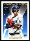 2018 topps archives Alex Verdugo coming attraction RC #CA-6