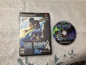 Legacy of Kain Soul Reaver 2 (Sony PlayStation 2, 2001) - Game Case + Game Disc