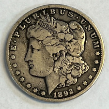 1892 CC Morgan Silver Dollar - Carson City - Fine