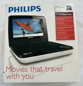 NEW Philips PET741W Portable DVD Player - 7
