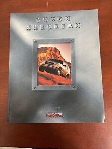 Original 1999 GMC Yukon & Suburban Deluxe Sales Brochure