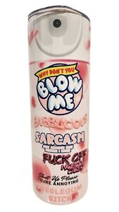 Blow Me Sarcasm Spray Can 20oz  Insulated Stainless Skinny Sublimation Tumbler
