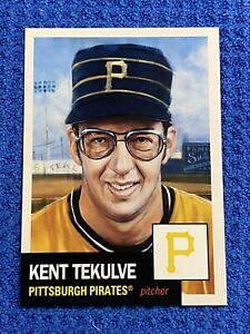Pittsburgh Pirates Kent Tekulve 2024 Topps Living Card #710, Facsimile Auto