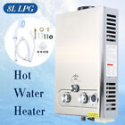 8L 2GPM Tankless Hot Water Heater Instant Propane LPG Gas Boiler Shower Kit
