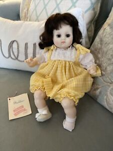 Madame Alexander Puddin doll brunette in original outfit 1975