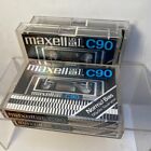 SET of 4 MAXELL UD XL I C90 EPITAXIAL Cassette Tape Japan NEW UNUSED