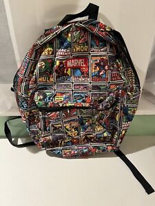 Marvel Comics Avengers Large Backpack School Travel Bag