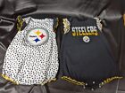 NFL Pittsburgh Steelers Set Of 2 Baby  24 Months Baby Body Suit One Piece Unisex