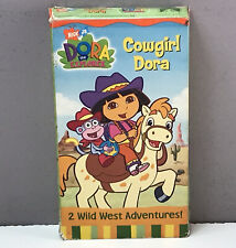Nick Jr Dora The Explorer Cowgirl VHS Video Tape BUY 2 GET 1 FREE! Nickelodeon