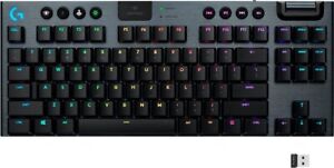 Logitech G915 LIGHTSPEED TKL Wireless Mechanical Clicky Switch Gaming Keyboard