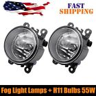 2Pack Fog Light Driving Lamp H11 Bulbs 55W Right Left Side Car Accessories Parts (For: 2015 Ford Explorer)