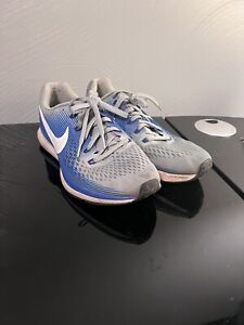 Size 10 - Nike Air Zoom Pegasus 34 Grey Racer Blue