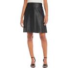 Karen Kane Womens Faux Leather Midi Dressy A-Line Skirt BHFO 3284
