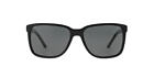 NWT BURBERRY Sunglasses BE 4181 3001/87 Shiny Black / Gray 58 mm NIB