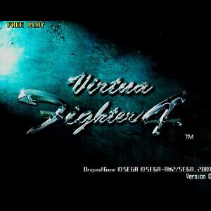 Used Virtua Fighter 4 ver.C GD-ROM & Key Chip Arcade Game Board Sega NAOMI-2 JVS