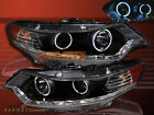 Fit For 2009-2012 ACURA TSX JDM BLK CCFL HALO R8 STYLE LED PROJECTOR HEADLIGHTS (For: 2009 Acura TSX)