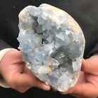 1498g Natural Beautiful Blue Celestite Crystal Geode Cave Mineral Specimen