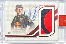 2021 Topps Dynasty F1 Formula 1 Max Verstappen Autographed Patch Auto #4/5