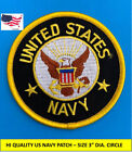 US NAVY EMBROIDERED PATCH IRON-ON SEW-ON 3