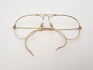 Vintage B&L Ray Ban Bausch & Lomb58mm Aviator 1/20 10k GF Frame Only
