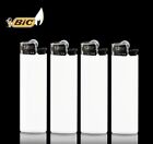 Classic Full Size White BiC Lighters - A Lot Of 4