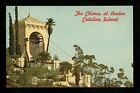 California CA postcard Catalina Island, Avalon Deagan Westminster Chimes chrome