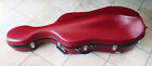 BAM France Shuttle Cello Case Red with Wheels ~ Nice!