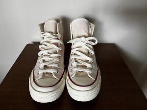 Size 6.5 - Converse Chuck Taylor All Star High Off White