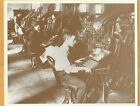 Press Operators Typesetters Workers Vintage Black White Photograph 8x10