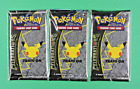 Pokemon TCG Celebrations Lot of 3 Booster Packs New Factory Sealed Excellent
