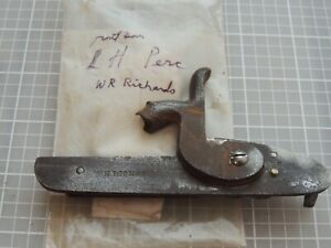 W.R. Richards Vintage Left Hand Percussion Lock Needs Work                   DR7