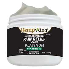 As Seen On TV Hempvana Platinum Pain Cream with 4 TIMES Seed Oil