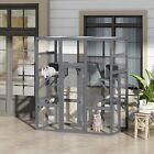 COZIWOW Cat House Catio Outdoor Cat Enclosure Large For Multiple Cat Window Cage