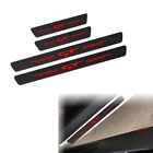 4x Red GT Letters Car Door Sill Pedal Decal Stickers for K5 Forte Forte5 Stinger (For: More than one vehicle)