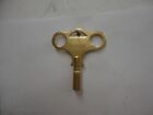 New Replacement Ithaca Calendar clock Key with Logo, Size 7 Brass for 4 mm Arbor