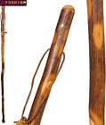 Rustic Wood Walking Stick, Hickory, Traditional Style Handle, for Men & Women, M