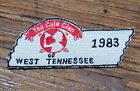 1983 The Coca Cola Clan Of West Tennessee Embroidered Patch Coke Collectors 80s