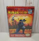 Ninja Gaiden III Ancient Ship of Doom Nintendo NES in Original Box No Manual