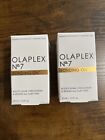 2x - Olaplex No. 7 Bonding Oil Shines/ Repairs Hair 1 oz, 30ml New In Box!