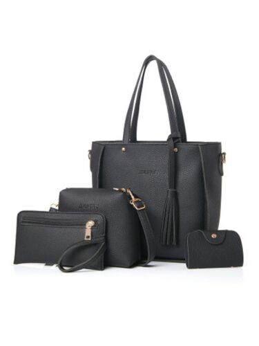 Women Bag Set Female Handbag Shoulder Bag Purse Ladies PU Leather Crossbody Bag