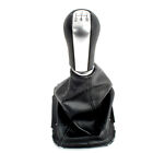 5 Speed Gear Stick Shift Knob PU Leather Boot For Toyota AVENSIS T25 MK2 03-08
