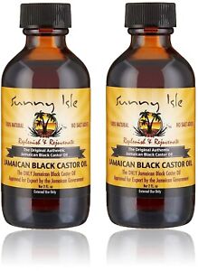 Sunny Isle™ Jamaican Black Castor Oil 2oz Skin and Hair Care Product Set of 2