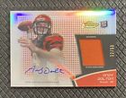 New ListingANDY DALTON 2011 Topps Finest Red Refractor Rookie Patch Auto /50 Panthers QB