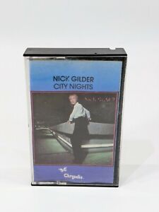 NICK GLIDER CITY NIGHTS Cassette Tape  1978 Power Pop Rock Glam Rare