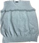 NWT 1X USA Made Cotton Acrylic Sweater Vest Sleeveless Sweater in Olive